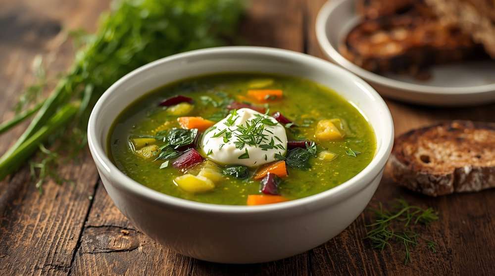 Green Borscht with Sorrel - recipes