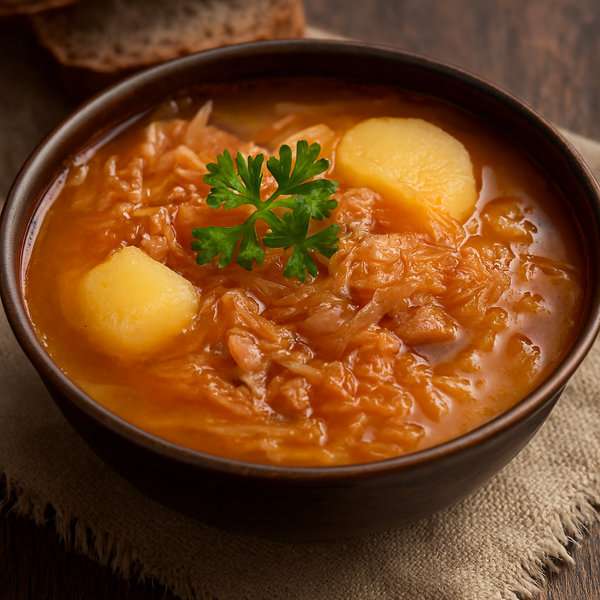 Kapusniak (Ukrainian Sauerkraut Soup) - recipe