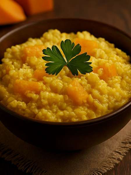 Millet Porridge with Pumpkin - recipe