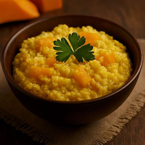 Millet Porridge with Pumpkin - recipe