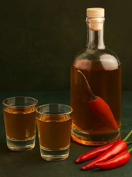 Ukrainian Horilka with Pepper - recipe