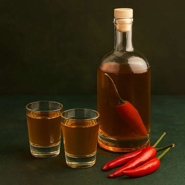 Ukrainian Horilka with Pepper - recipe