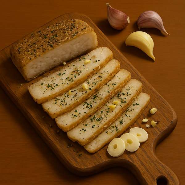 Ukrainian Salted Pork Fat with Garlic - recipe