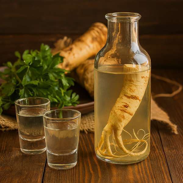 Horseradish Vodka (Khrenovukha) - recipe