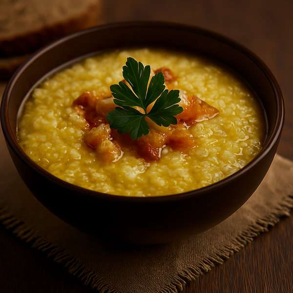 Kulish (Ukrainian Millet Soup with Lard) - recipe