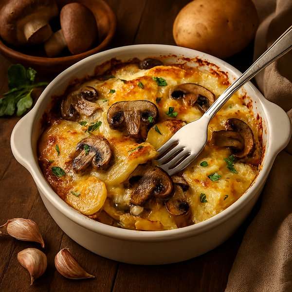 Potato Mushroom Casserole - recipe